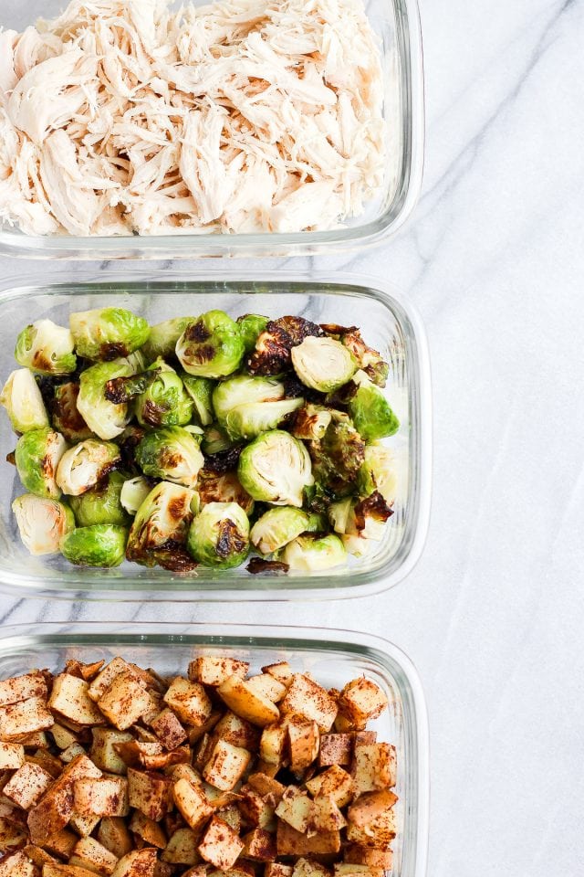 My Basic Approach to Healthy Meal Prep 2018 - a guide on what to plan for your week and what to have in your pantry!! #mealprep #easymealprep #healthymealprep #whole30 My Basic Approach to Healthy Meal Prep 2018